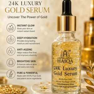Haiqa 24k Luxury Gold Serum