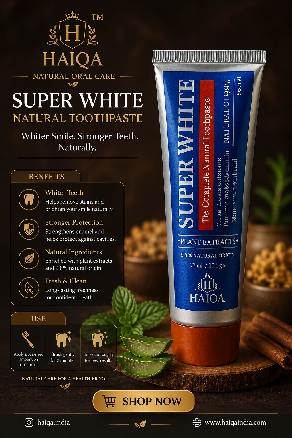 Haiqa Super White Toothpaste