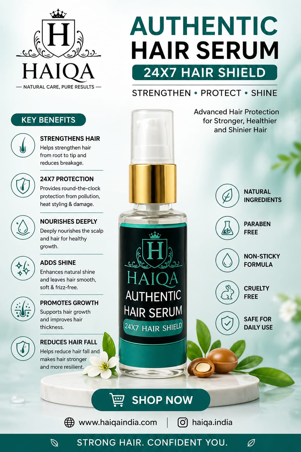 Haiqa Authentic Hair Serum