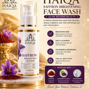 Haiqa Saffron Whitening Face Wash