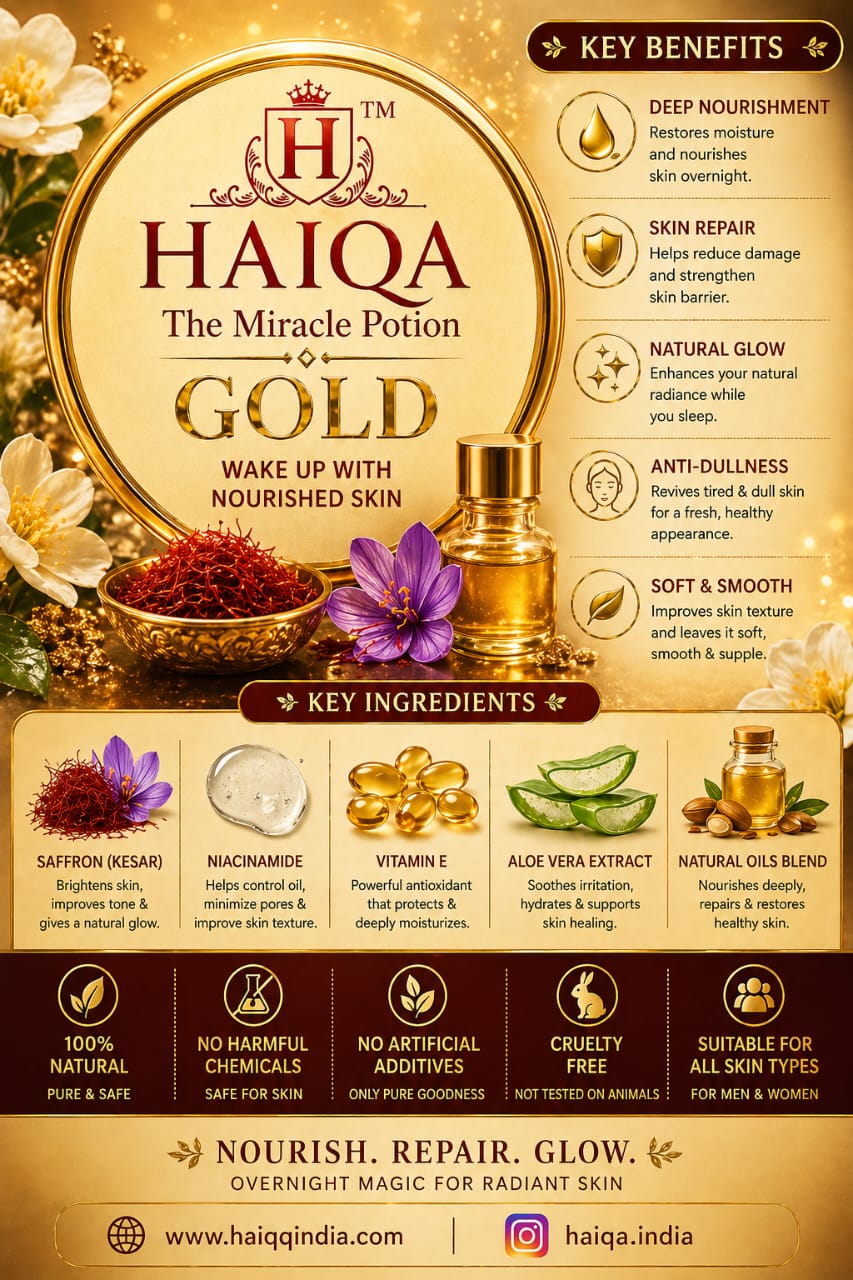 Haiqa Miracle Potion Gold