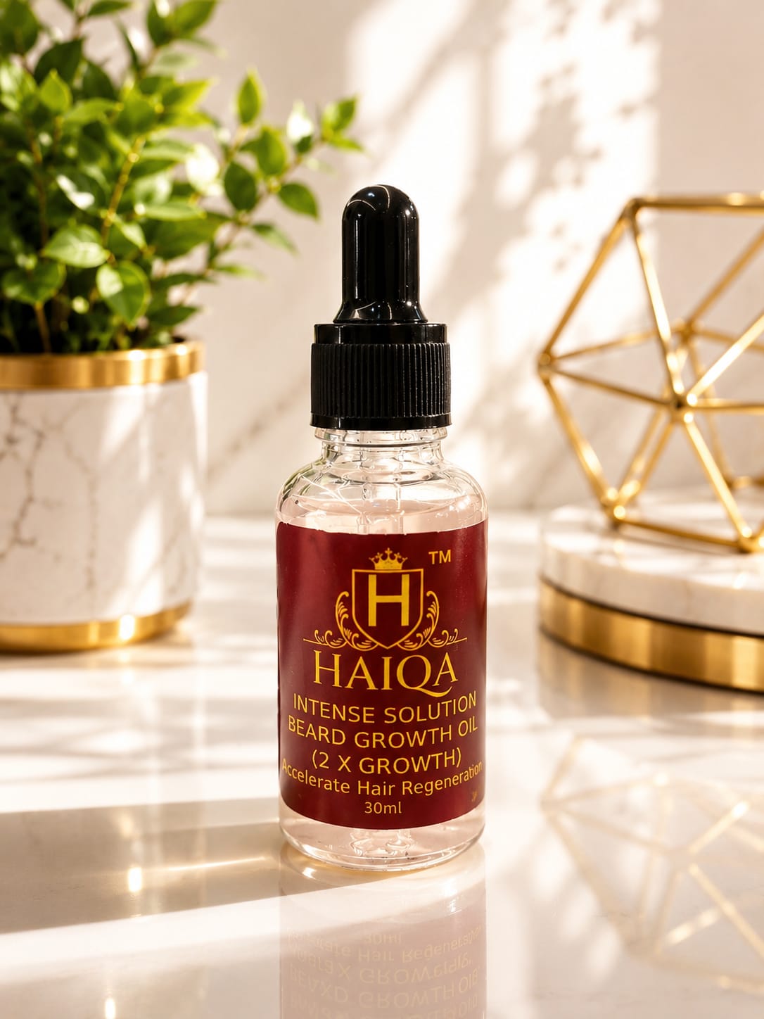 Haiqa Intense Solution Beard Growth Oil (2 X Growth)