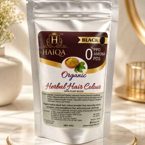 Haiqa 100% Organic Herbal Hair Colour-Black