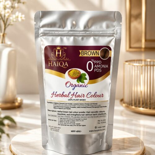 Haiqa 100% Organic Herbal Hair Colour-Brown