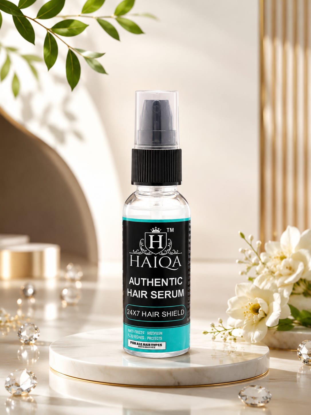 HAIQA Authentic Hair Serum – 24X7 Hair Shield – Strengthen, Protect, Shine
