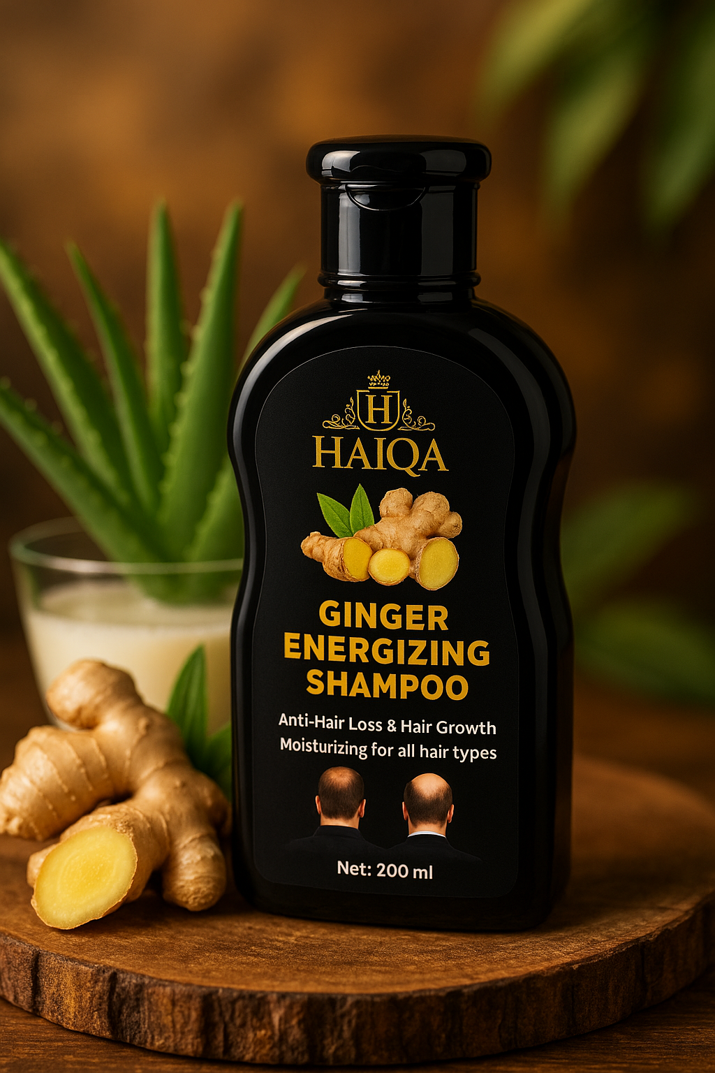Haiqa Ginger Energizing Shampoo