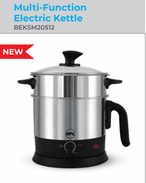 BPL MULTI FUNCTION ELECTRIC KETTLE BEKSM20512 Haiqa India