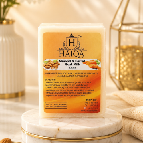 HAIQA ALMOND & CARROT SOAP