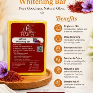 HAIQA SAFFRON WHITENING SOAP