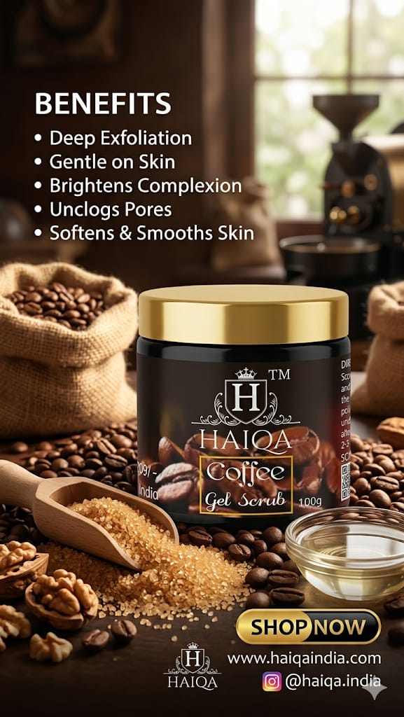 HAIQA COFFEE GEL SCRUB