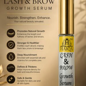HAIQA EYEBROW & EYELASHES GROWTH SERUM