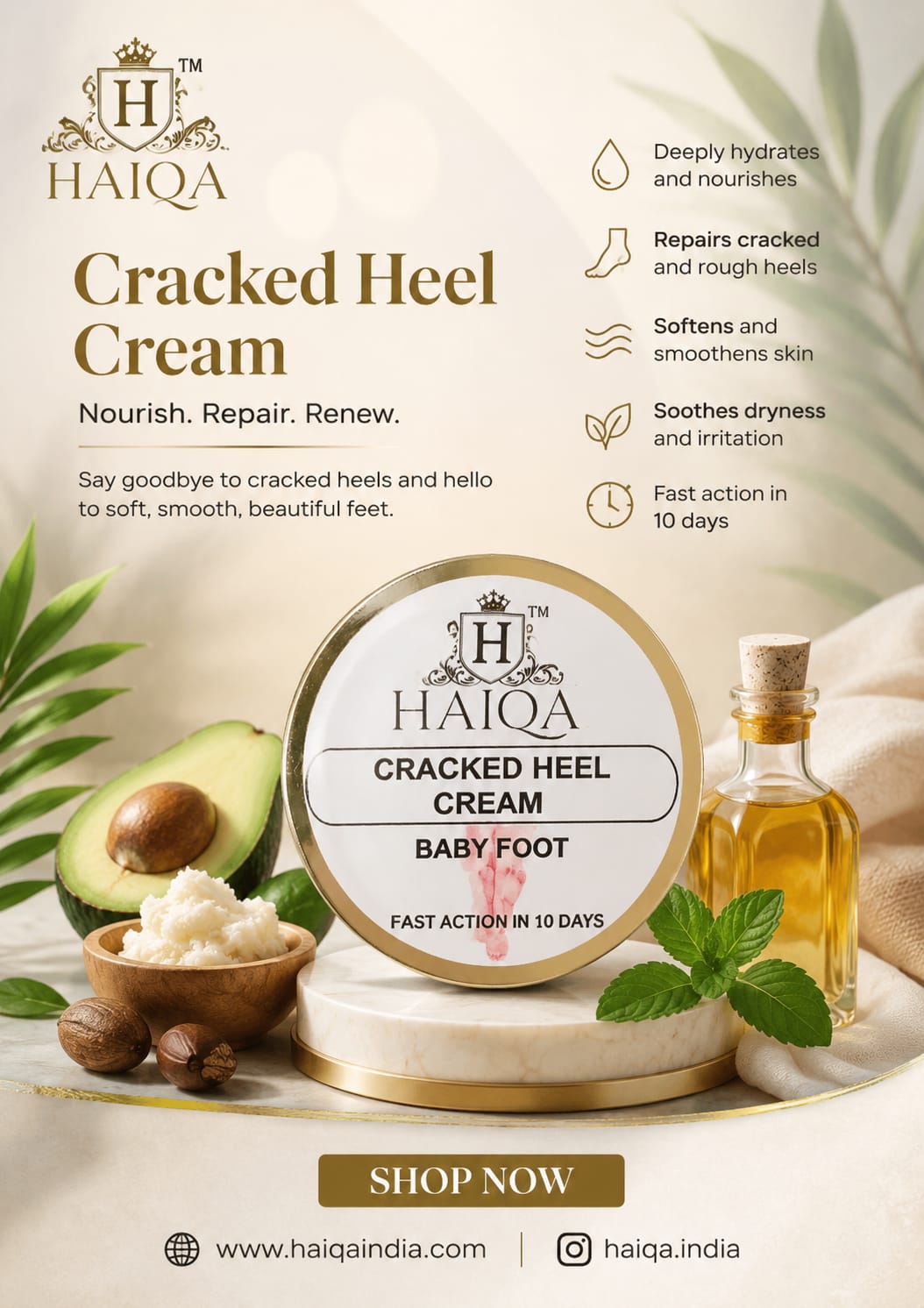 HAIQA FOOTCRACK CREAM