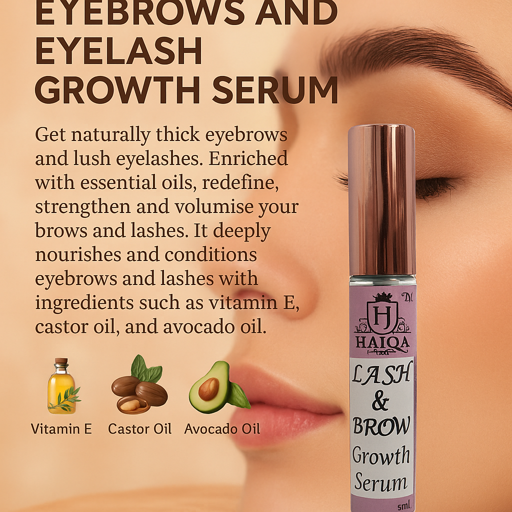 HAIQA EYEBROW & EYELASHES GROWTH SERUM