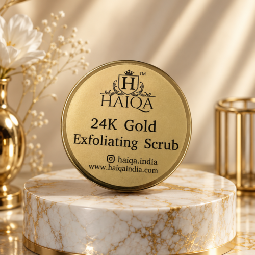 HAIQA 24K GOLD EXFOLIATING SCRUB