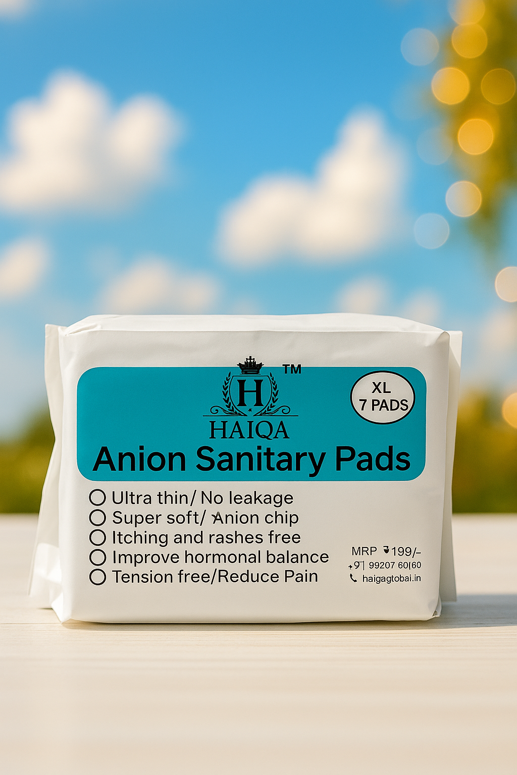 HAIQA ANION SANITARY PADS XL