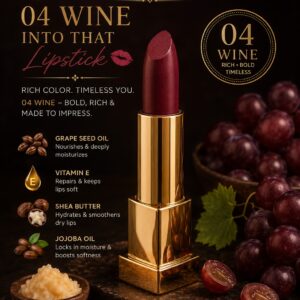 HAIQA LIPSTICK WINE COLOUR