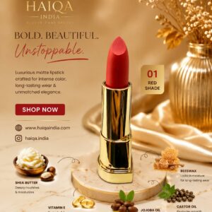 HAIQA LIPSTICK RED COLOUR